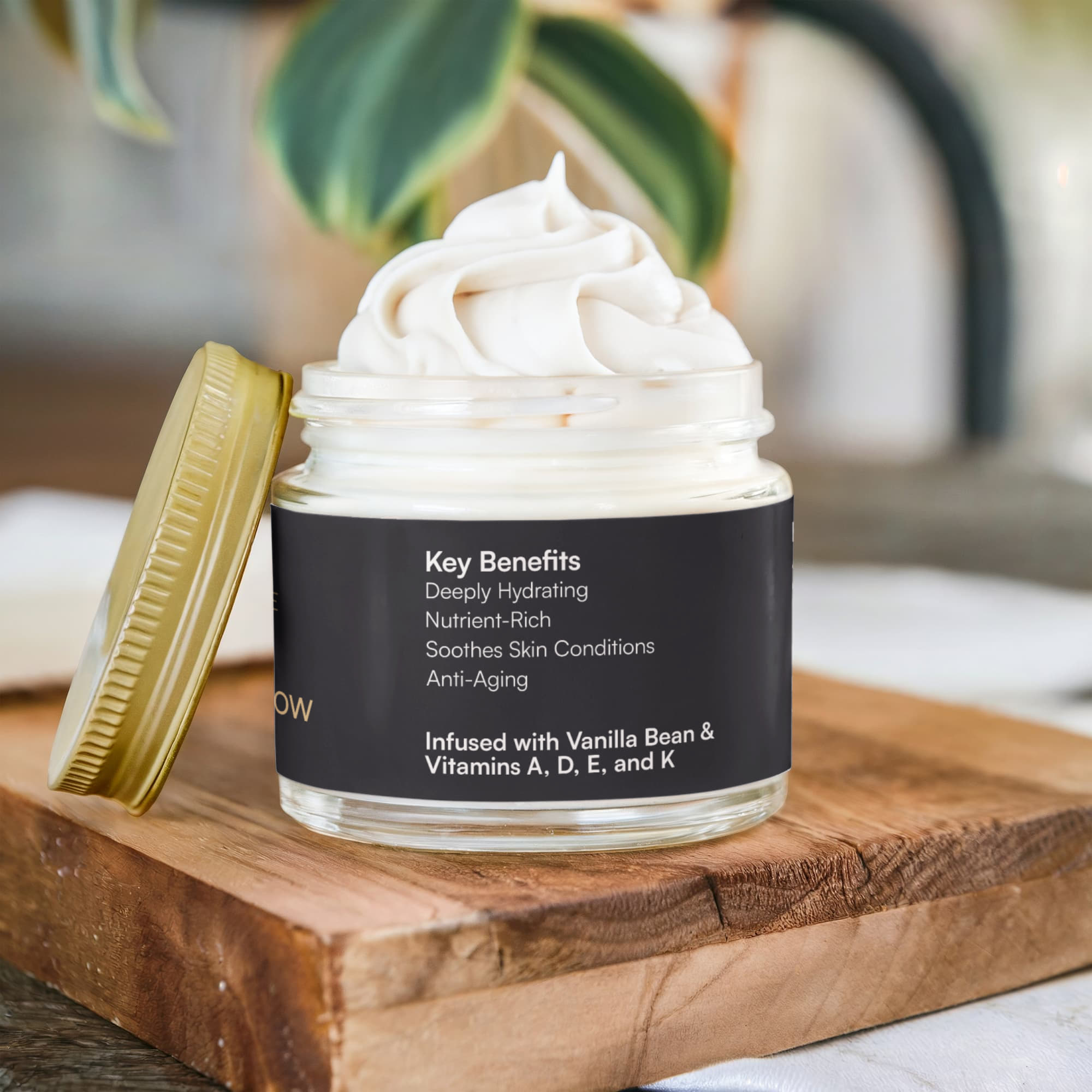 Whipped Grass-Fed Tallow Balm with Vanilla Bean